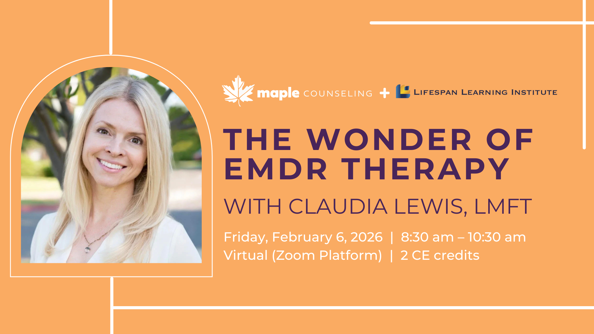The Wonder of EMDR Therapy CE Training